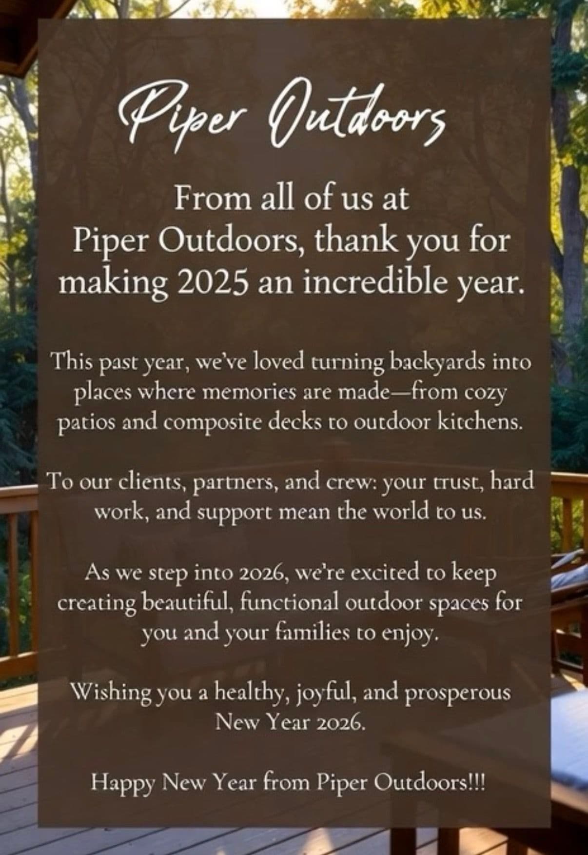 A Year of Memorable Outdoor Transformations image