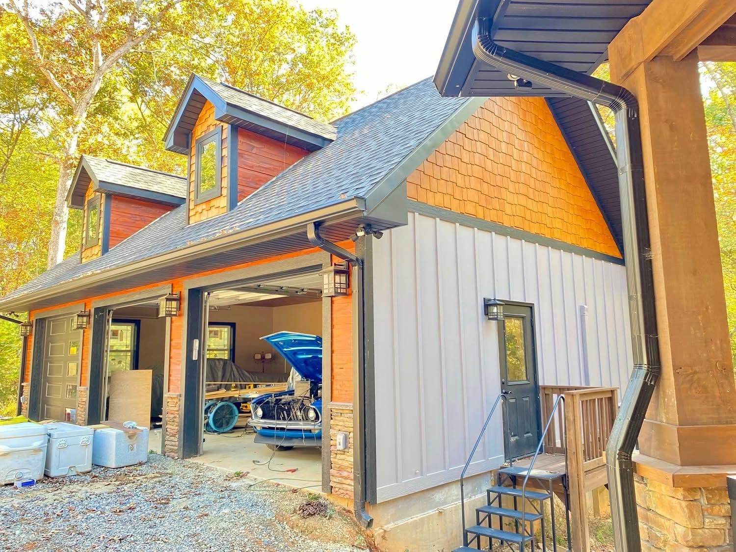 Interior and Exterior Finish for 9,000 sqft Home in Blairsville GA image