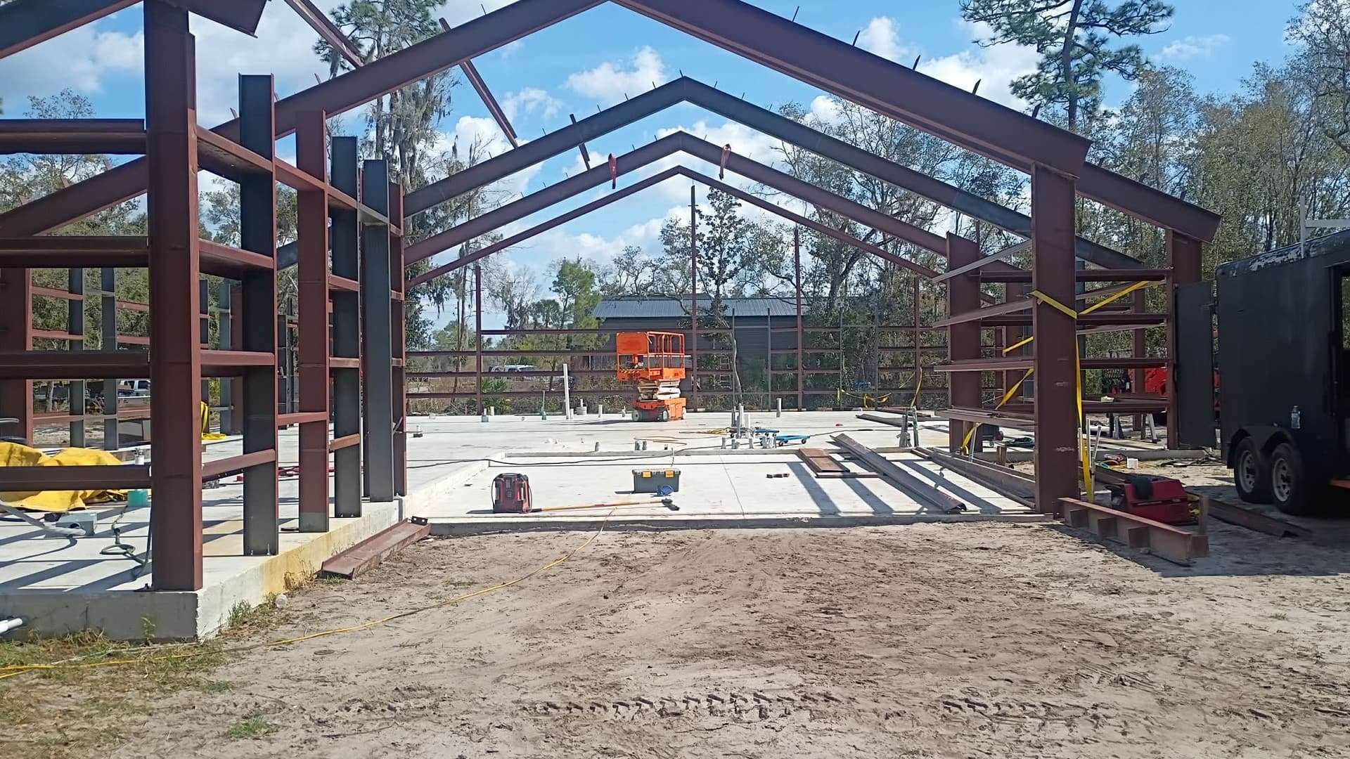 Barndominium Progress in Blairsville GA image